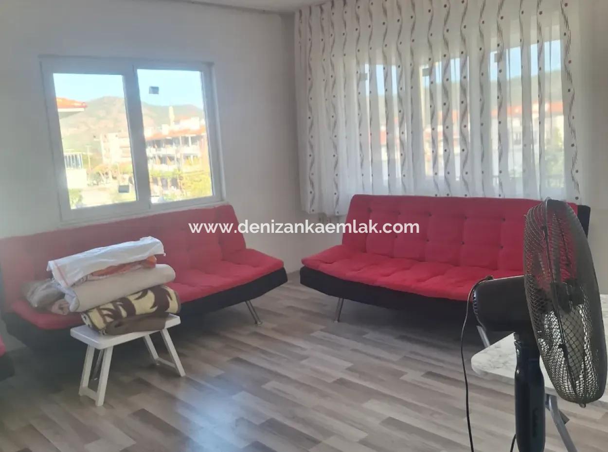 2 1 Geräumige Wohnung Zu Vermieten In Ortaca Karaburun Mah.