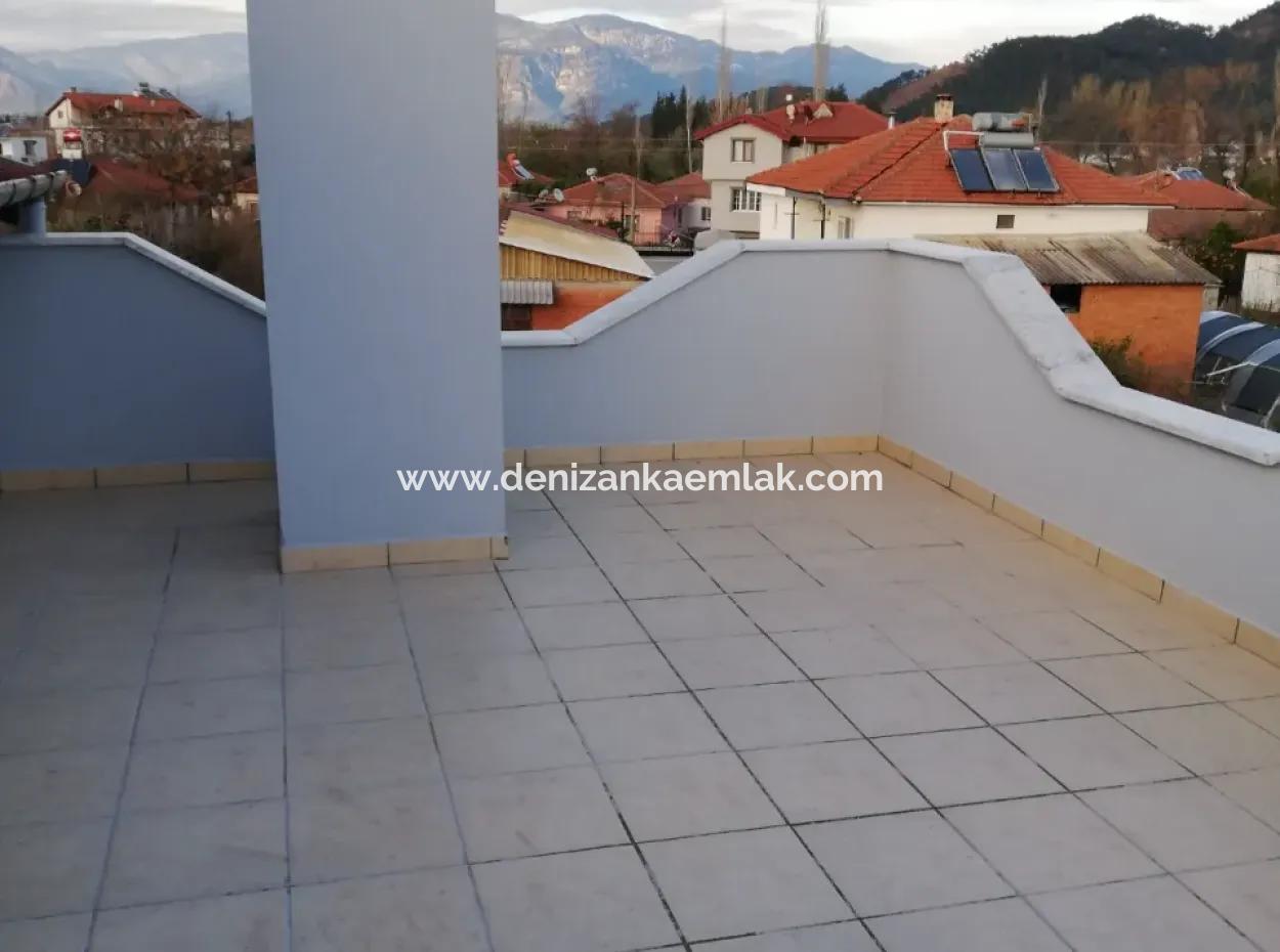 3 1 Spacious Penthouse For Rent In Dalyan Eskiköy
