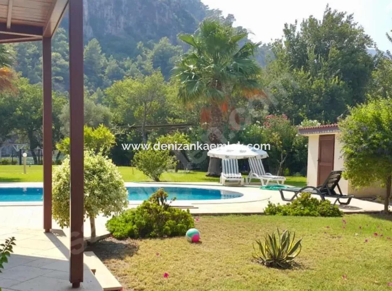 Fully Furnished 2 In 1 Villa For Rent In The Center Of Dalyan