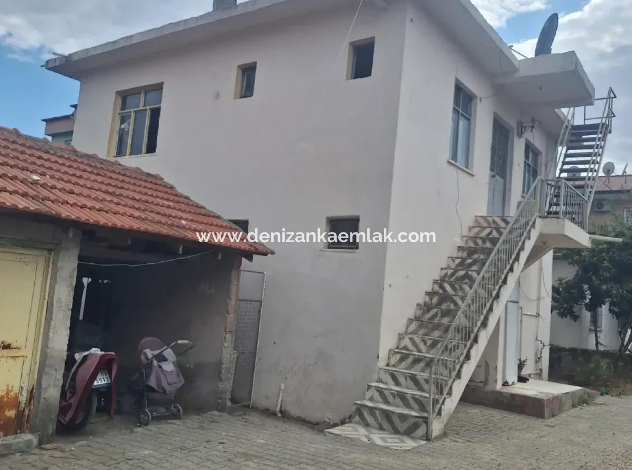 Ortaca Merkezde Satılık 500M² İmarlı Arsa İçinde 2 Katlı Eb