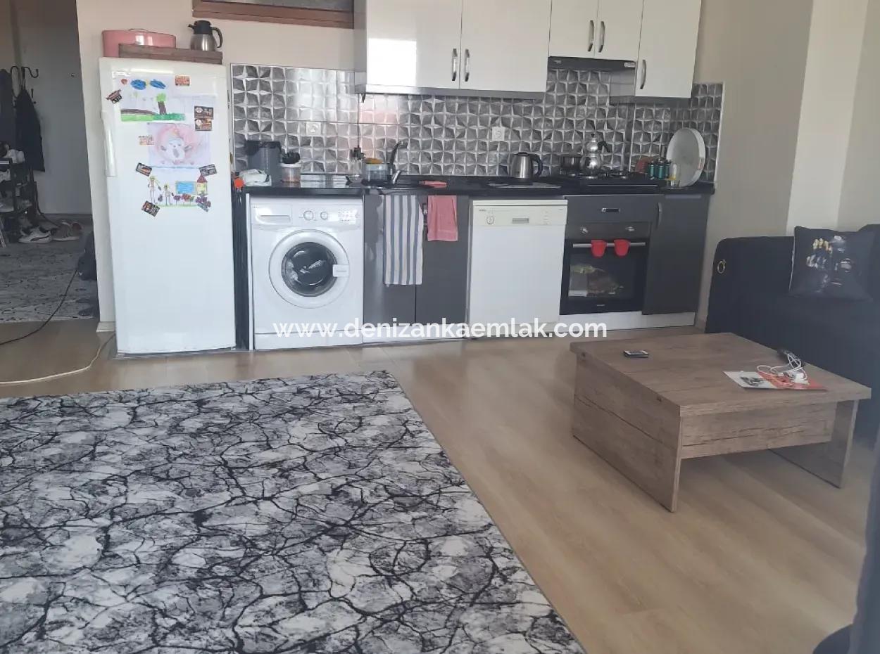 Ortaca Merkezde Kiralık 1+1 Geniş Daire