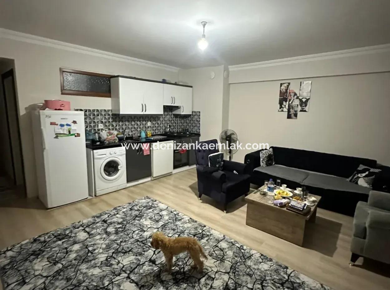 Ortaca Merkezde Kiralık 1+1 Geniş Daire