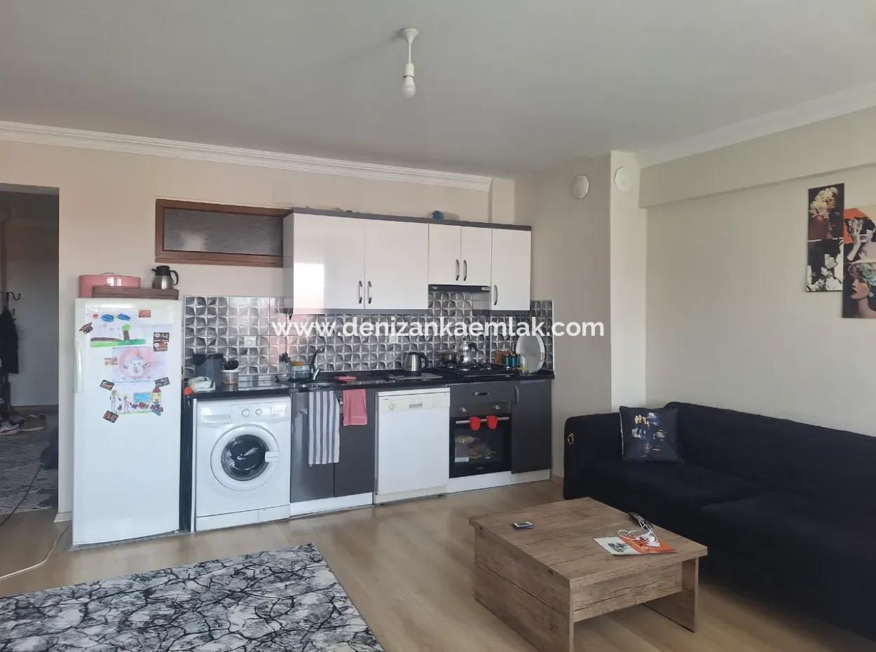 Ortaca Merkezde Kiralık 1+1 Geniş Daire
