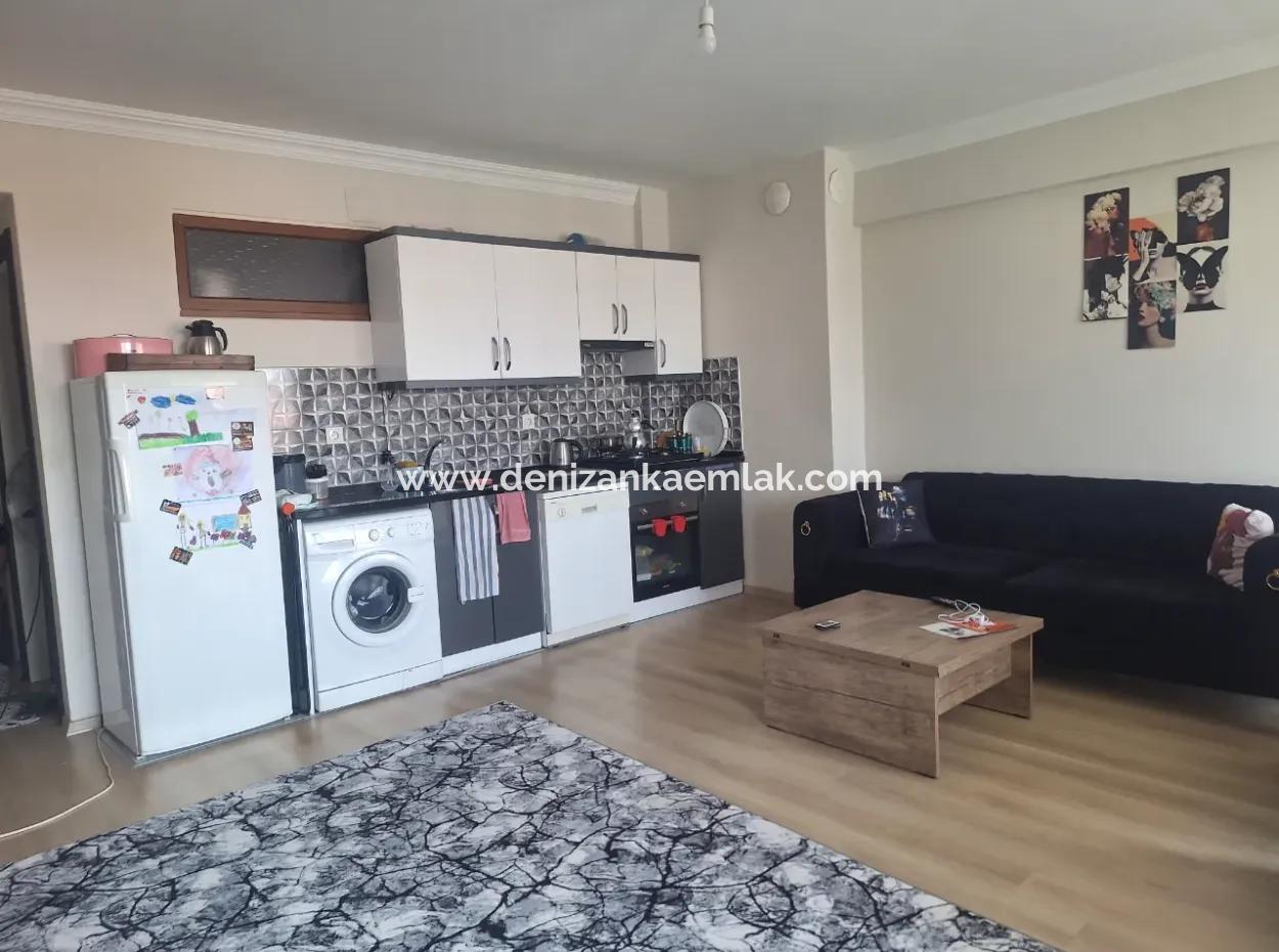 Ortaca Merkezde Kiralık 1+1 Geniş Daire