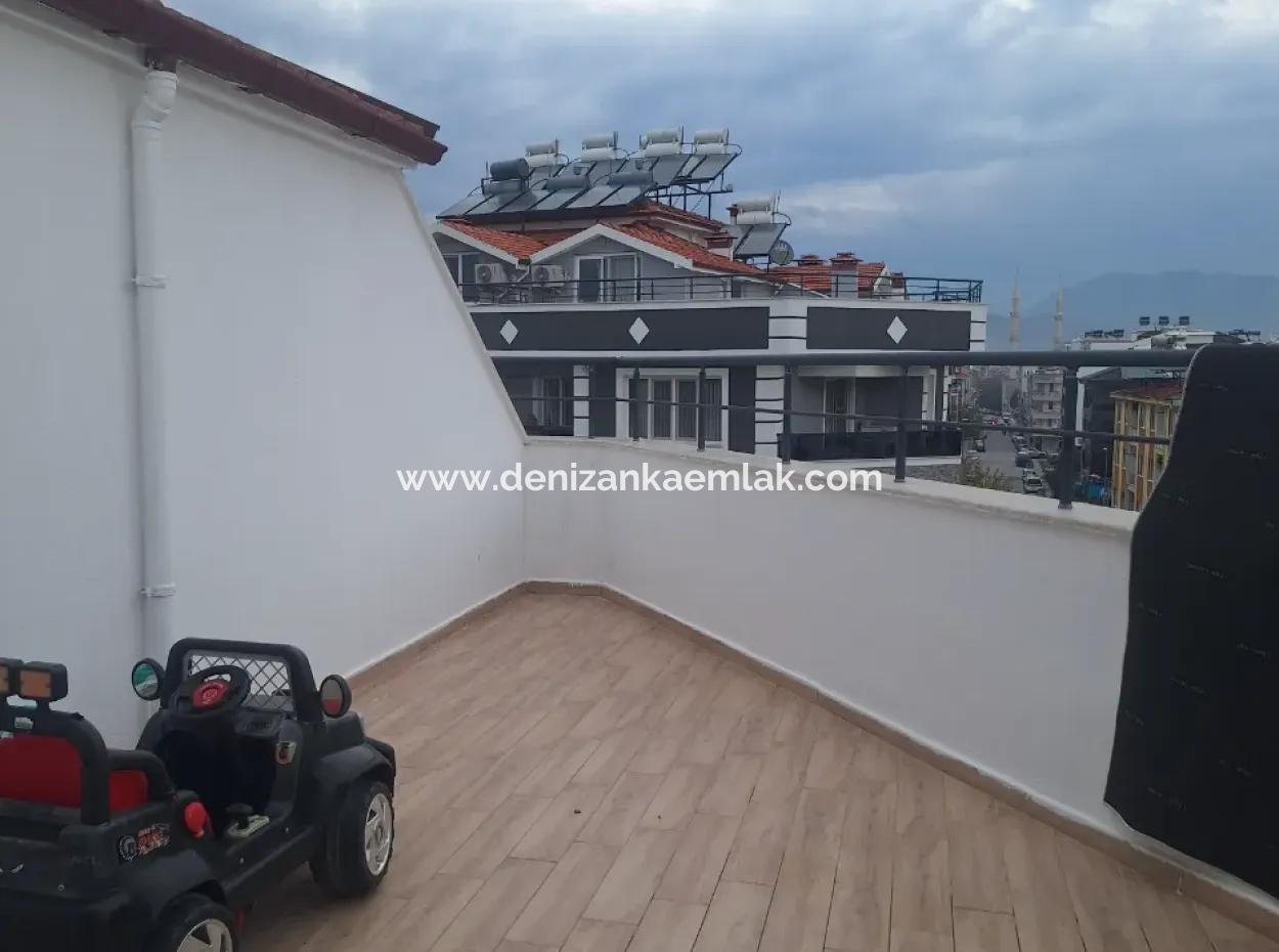 Dalaman Karaçalı Mah Satılık 3+1 Geniş Çatı Dubleks