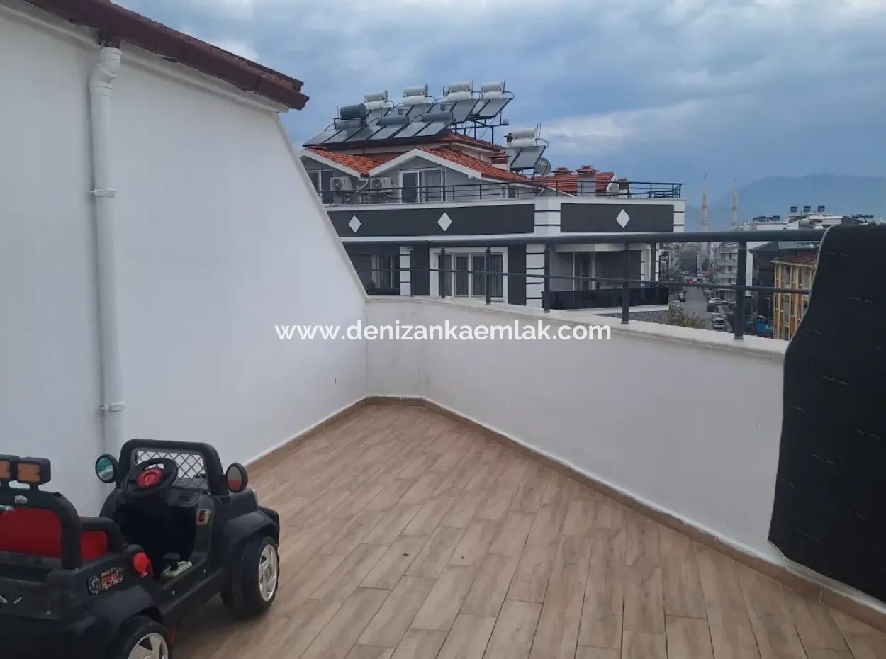 Dalaman Karaçalı Mah Satılık 3+1 Geniş Çatı Dubleks